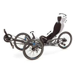 Trike Scorpion FS 20 HP Velotechnik – Tricycle sportif suspendu & pliant