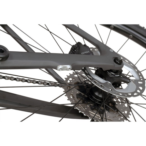 Gravel électrique tout carbone ultra léger moteur TQ et batterie 360Wh