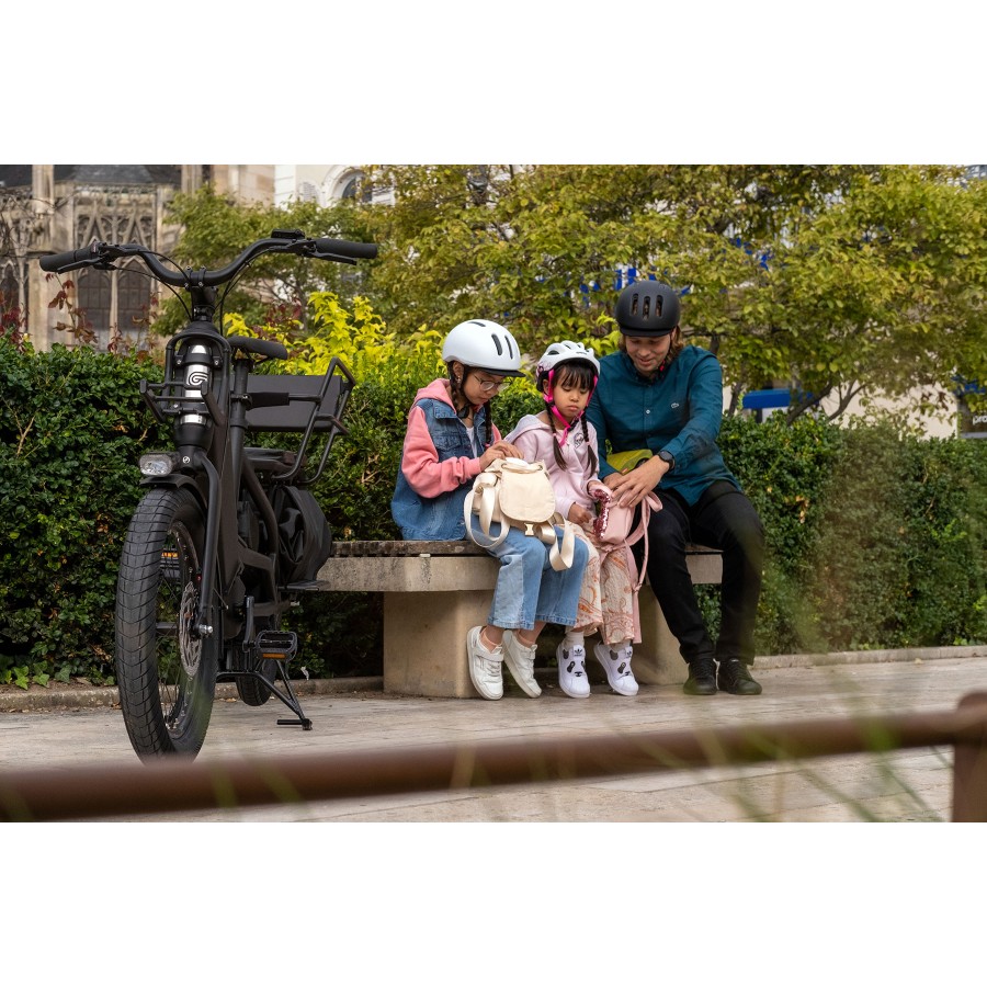 Vélo Gitane Cargo Longtail 2.0 - Vélo électrique longtail, robuste et spacieux
