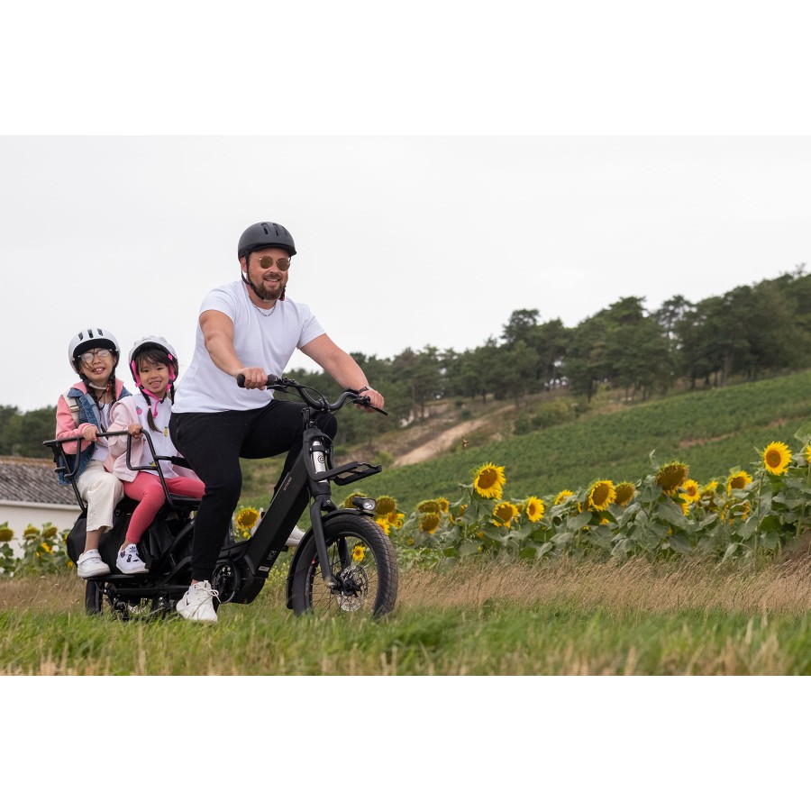 Vélo Gitane Cargo Longtail 2.0 - Vélo électrique longtail, robuste et spacieux