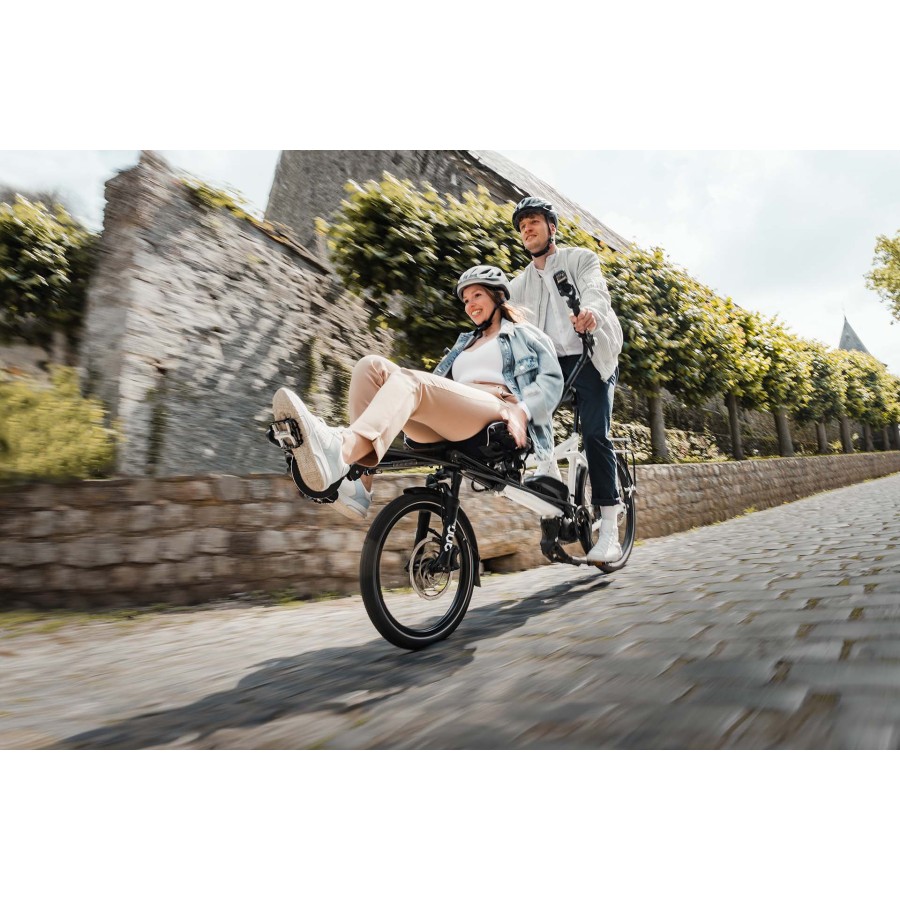 Tandem Hase Pino E - Vélo Électrique Haut de Gamme pour Deux