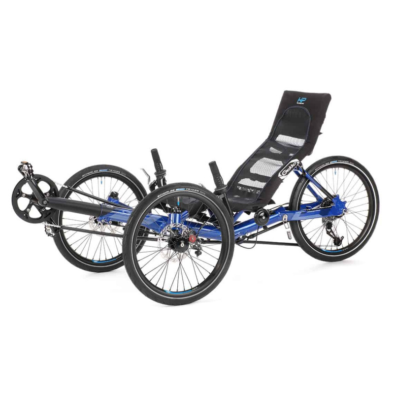 Trike Gekko FX 20 – Tricycle couché pliable HP Velotechnik | Confort et praticité au quotidien