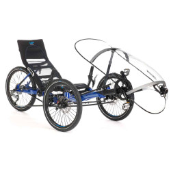 Trike Gekko FX 20 – Tricycle couché pliable HP Velotechnik | Confort et praticité au quotidien