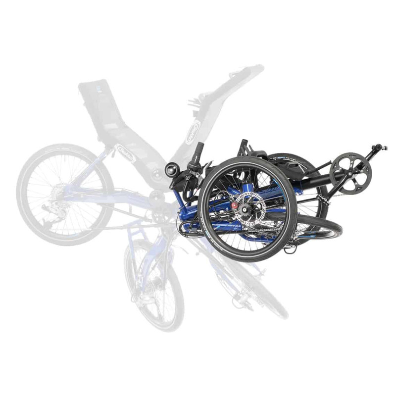 Trike Gekko FX 20 – Tricycle couché pliable HP Velotechnik | Confort et praticité au quotidien