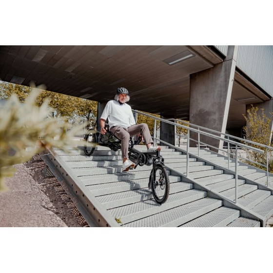 Kettwiesel ONE UP Hase Bikes : tricycle adulte électrique tout confort.