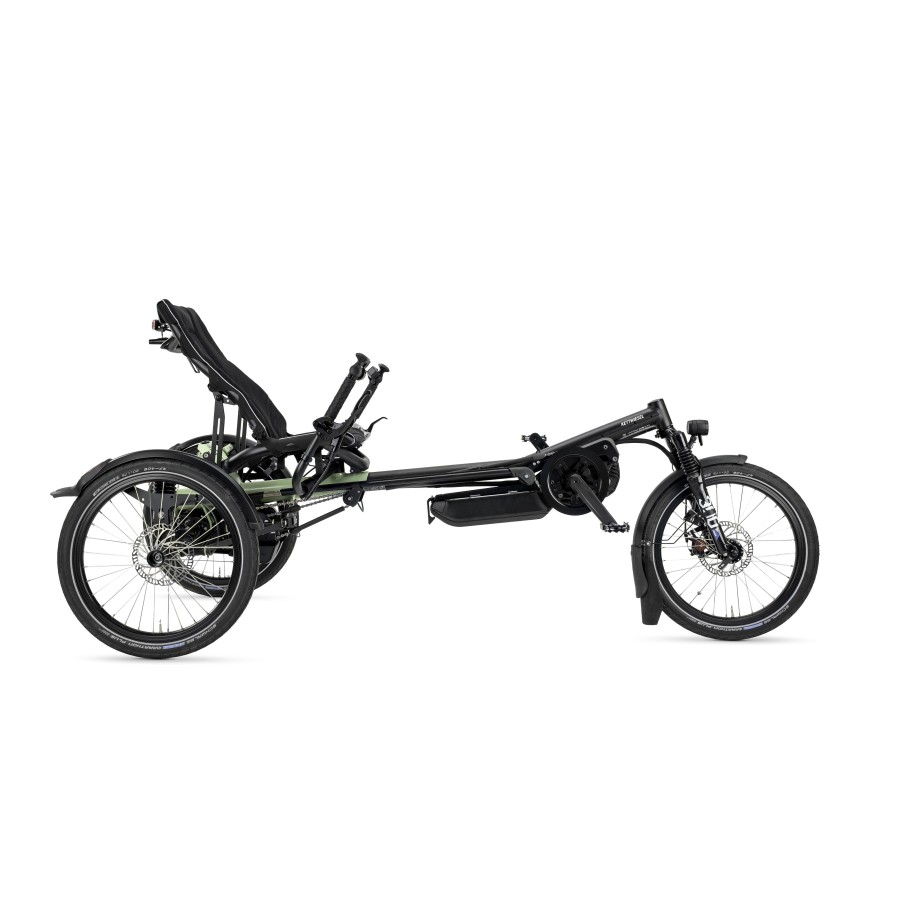 Kettwiesel ONE Plus Hase Bikes : tricycle adulte électrique confortable et performant.